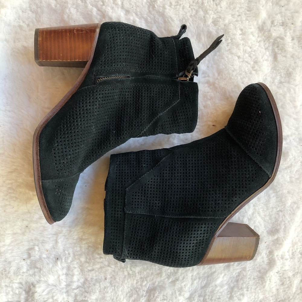 Toms Suede black Lunatas